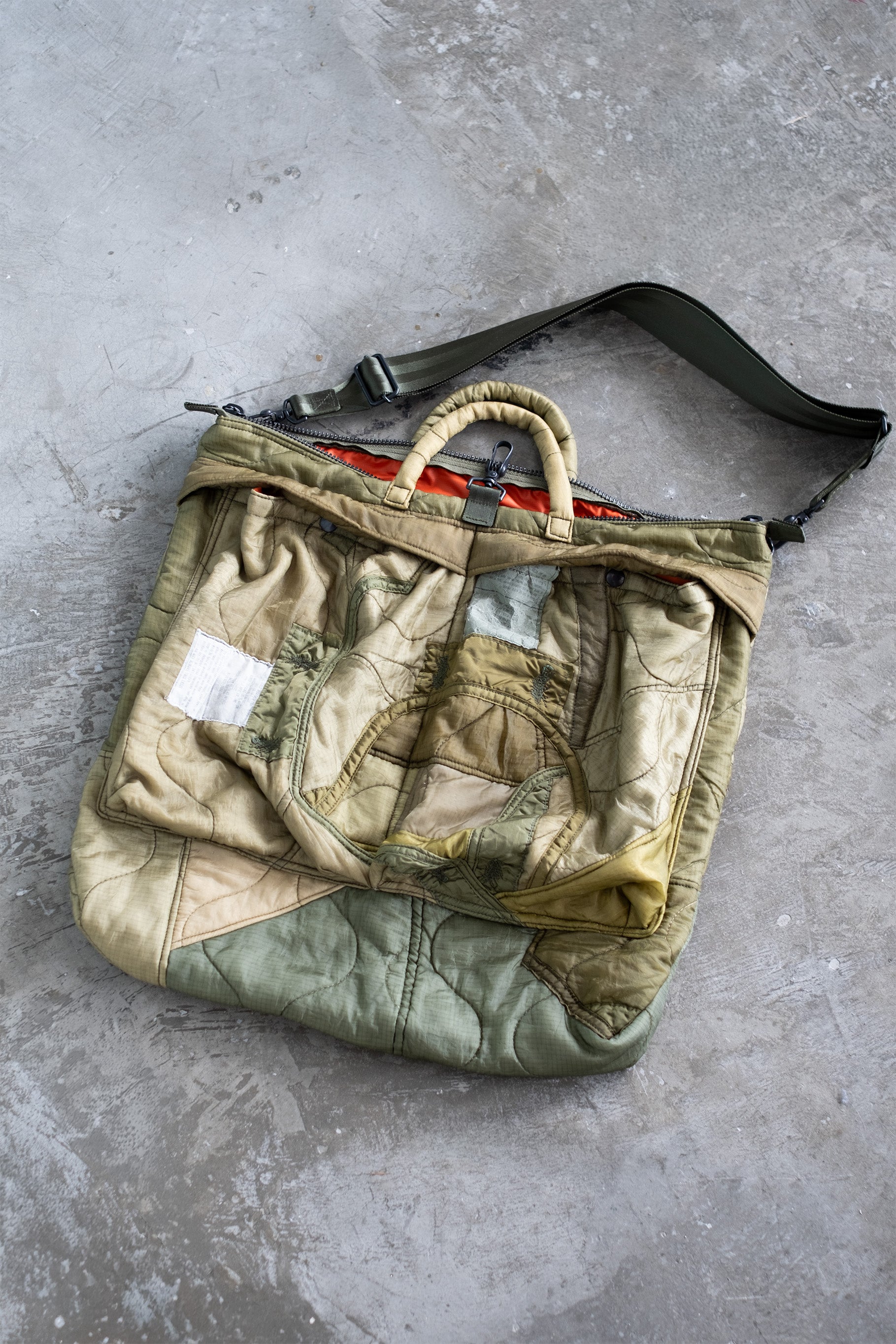 MADE IN OCCUPIED JAPAN HELMET BAG 軍物リメイク HELMET BAG – MADE IN OCCUPIED JAPAN