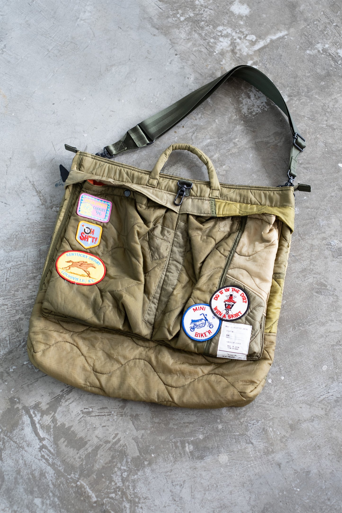 HELMET BAG with OLD WAPPEN②