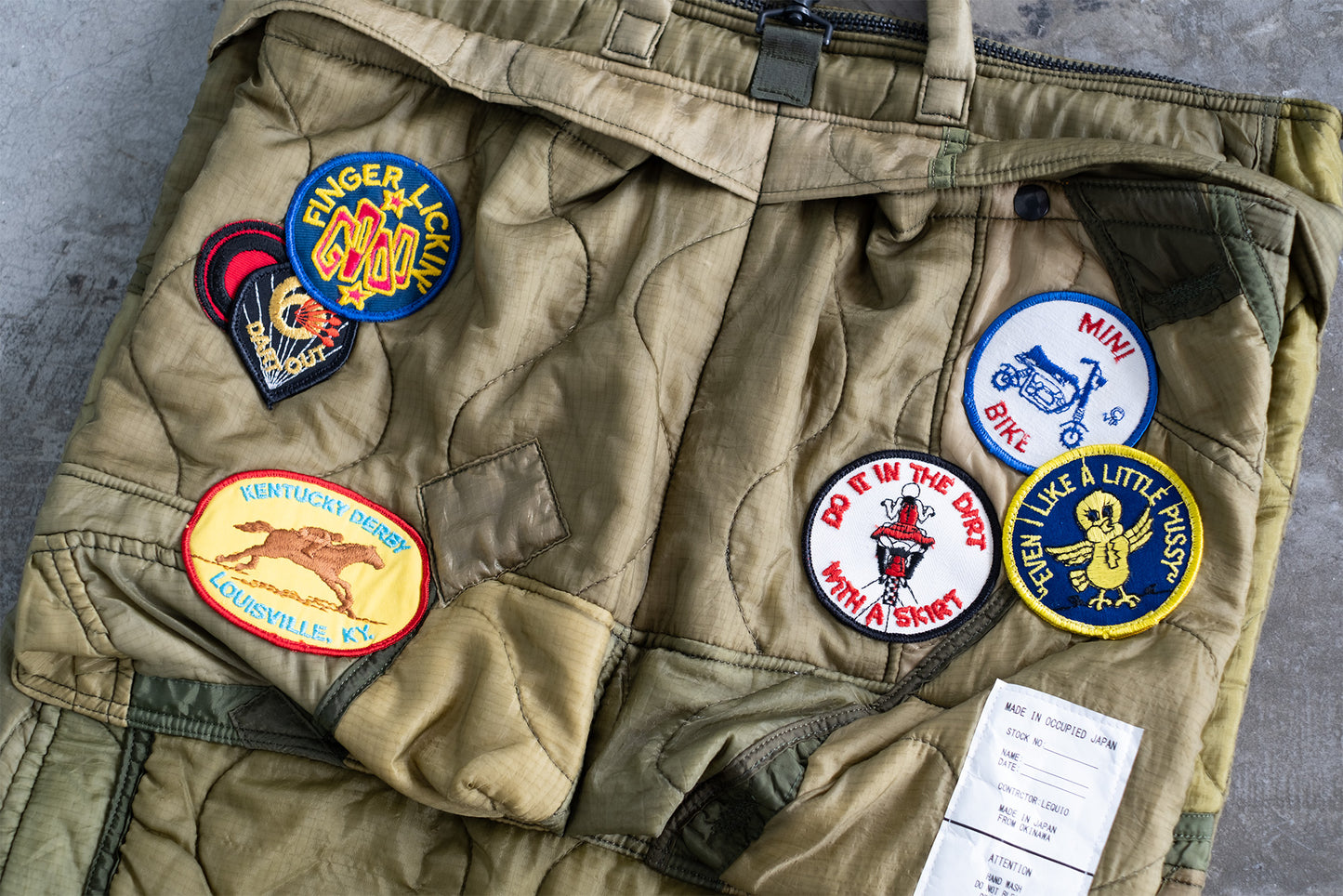 HELMET BAG with OLD WAPPEN④