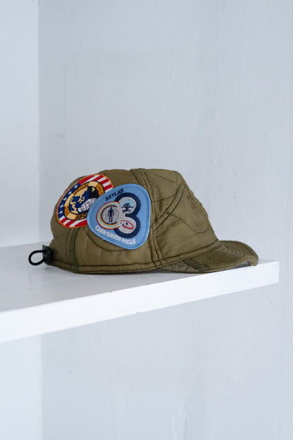 FOLD CAP U.S QUILT LINER with OLD WAPPEN②
