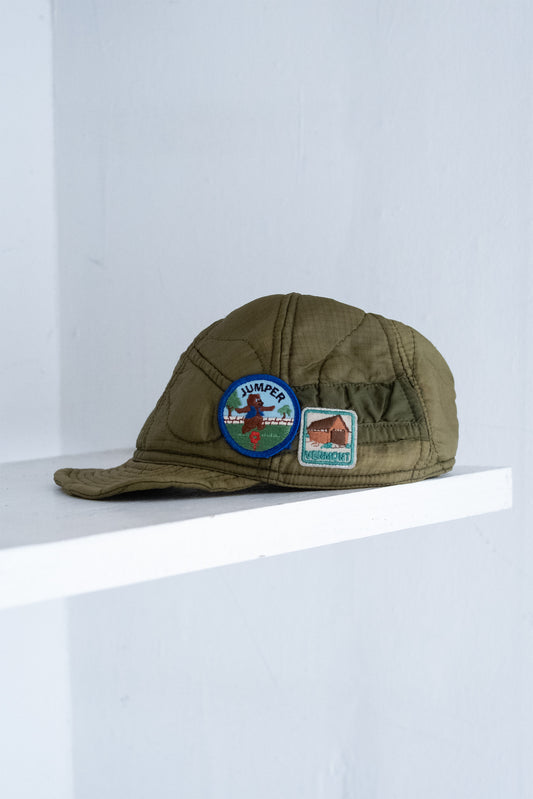 FOLD CAP U.S QUILT LINER with OLD WAPPEN③