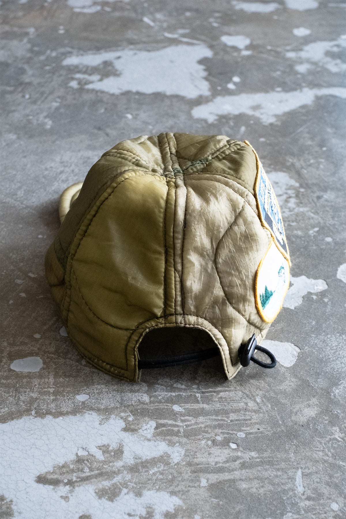 FOLD CAP U.S QUILT LINER with OLD WAPPEN①
