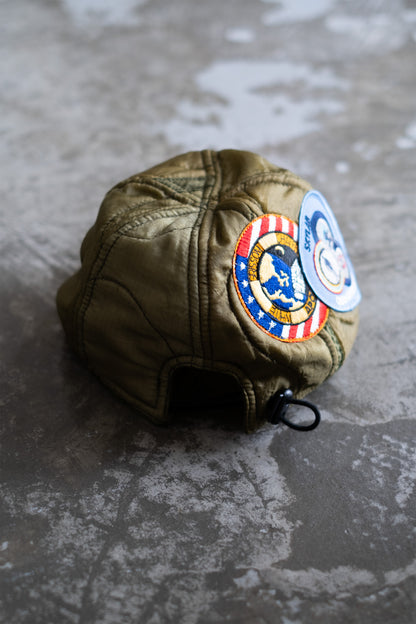 FOLD CAP U.S QUILT LINER with OLD WAPPEN②