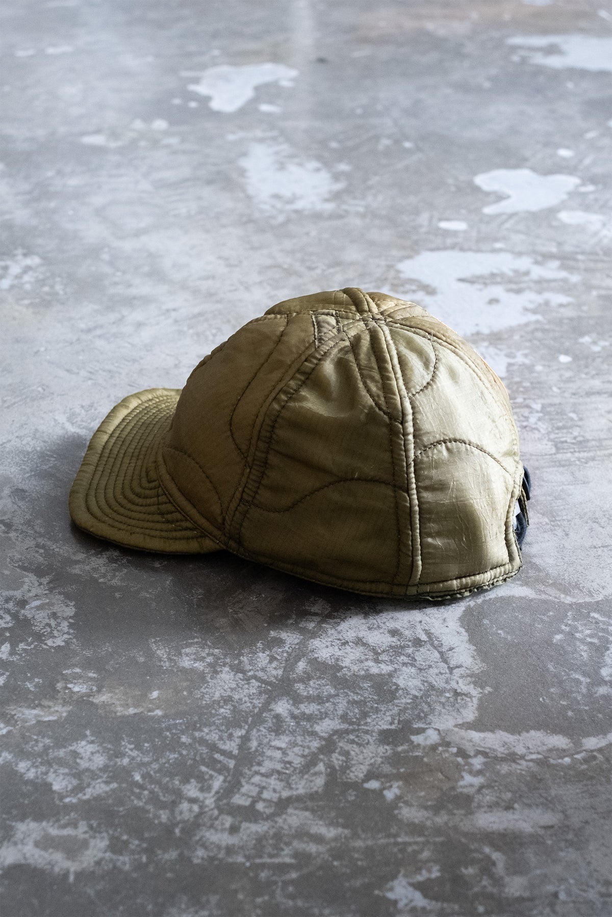 FOLD CAP U.S QUILT LINER with OLD WAPPEN②