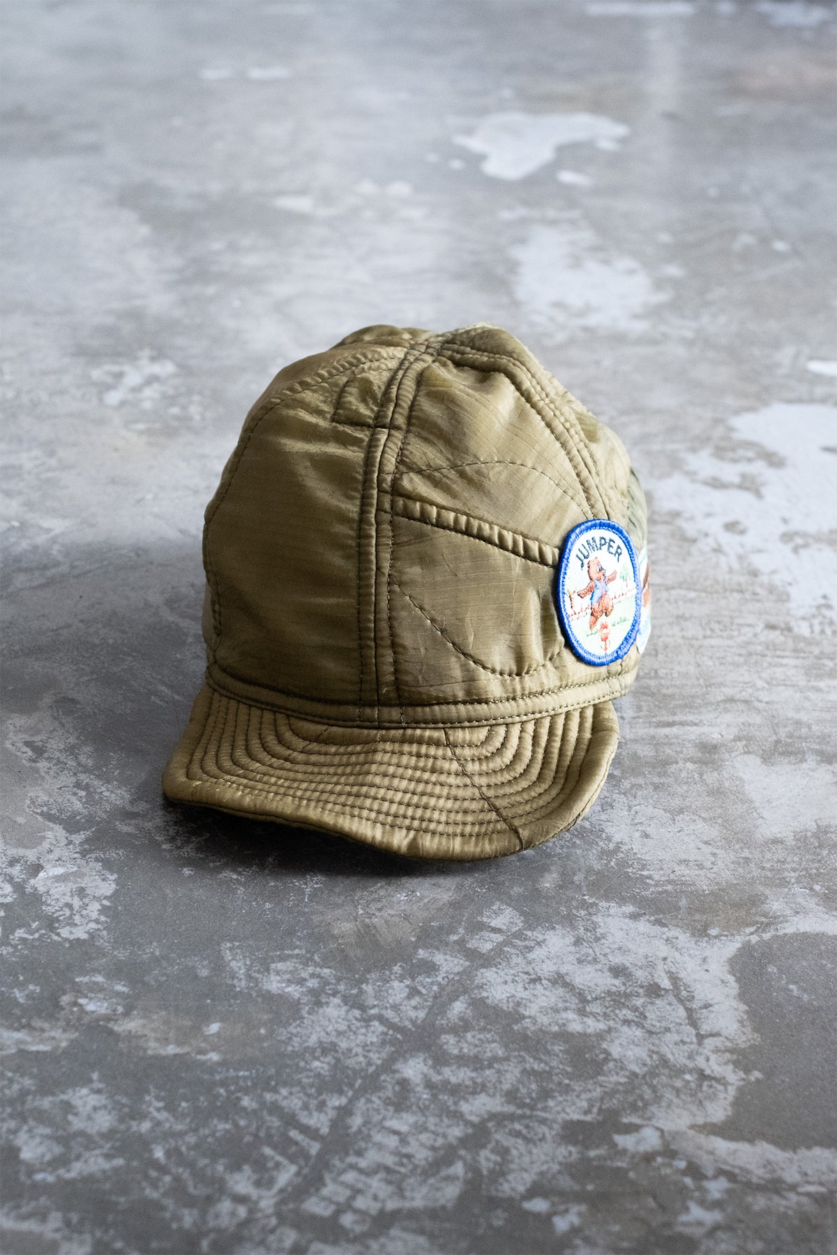 FOLD CAP U.S QUILT LINER with OLD WAPPEN③